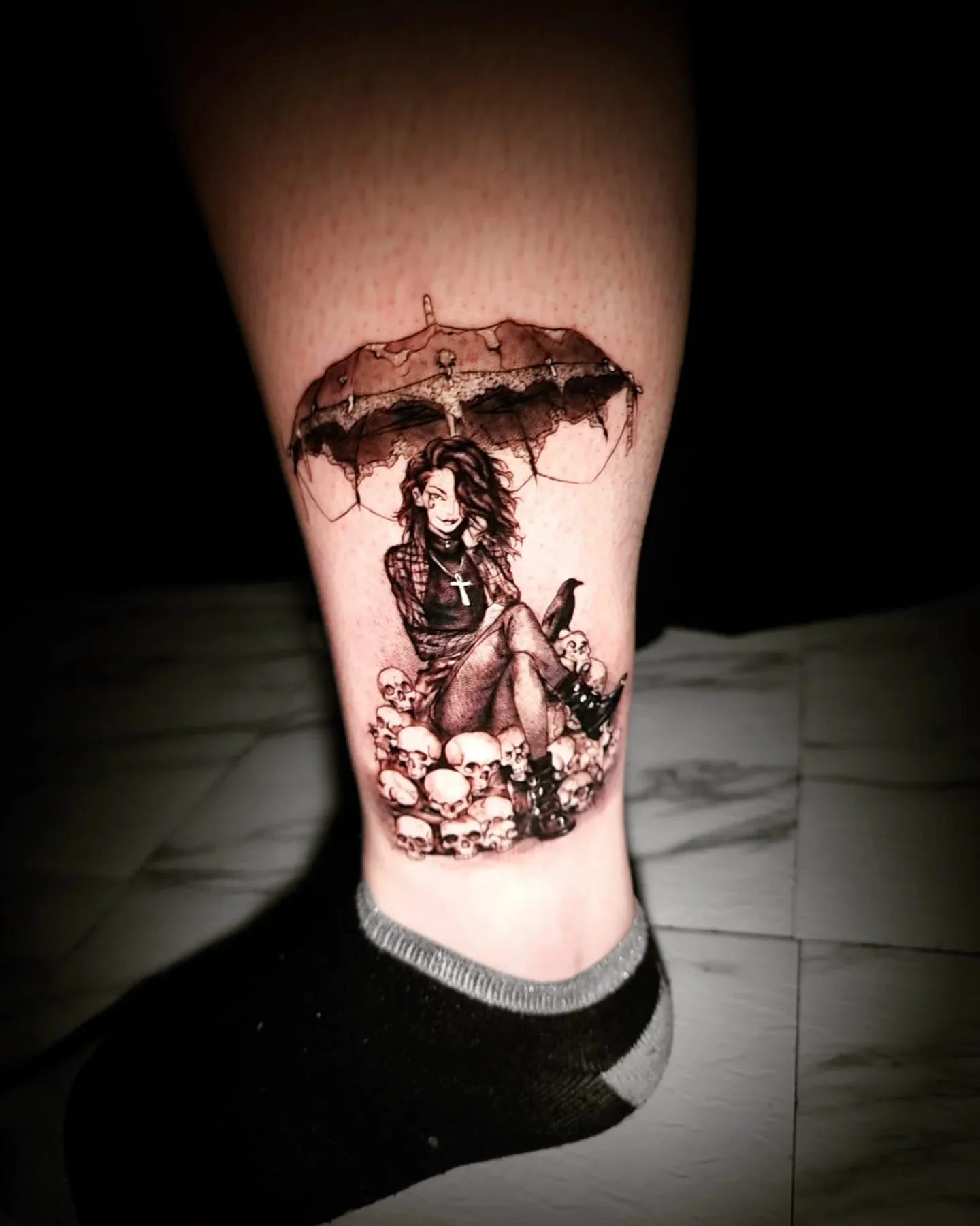 Darkest Light Black & Gray work 3