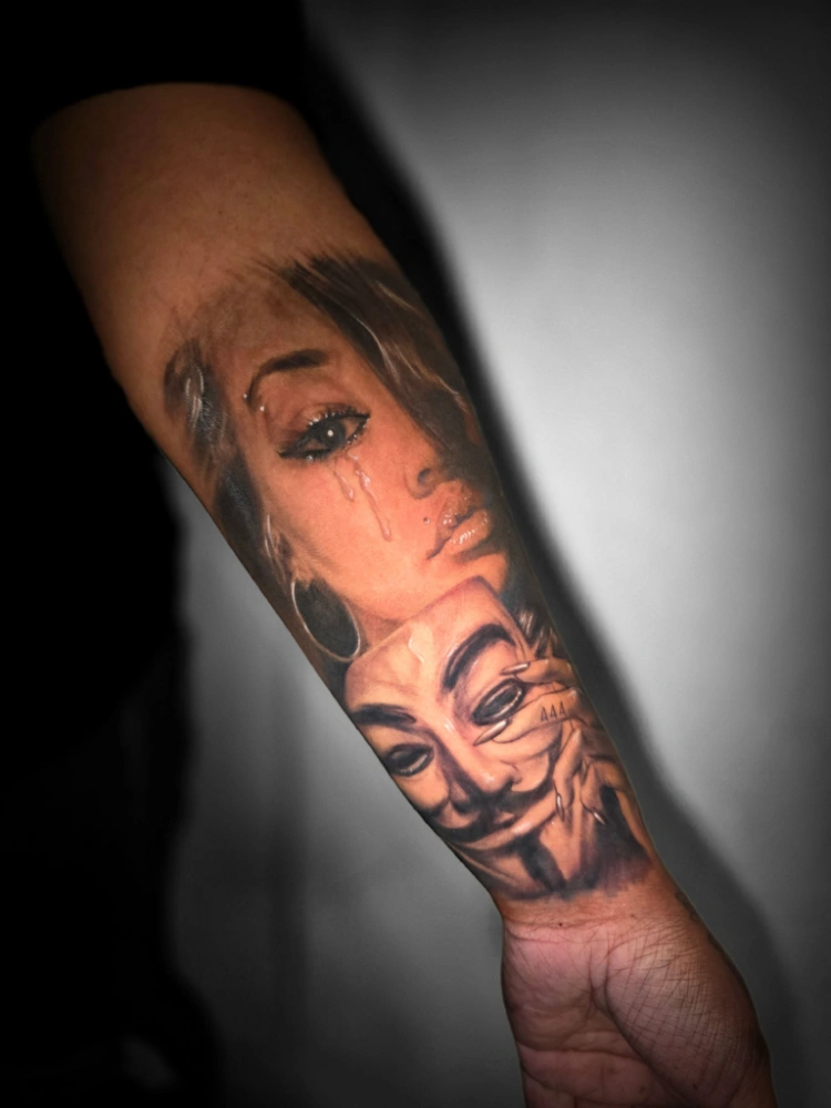 Darkest Light Black & Gray work 1