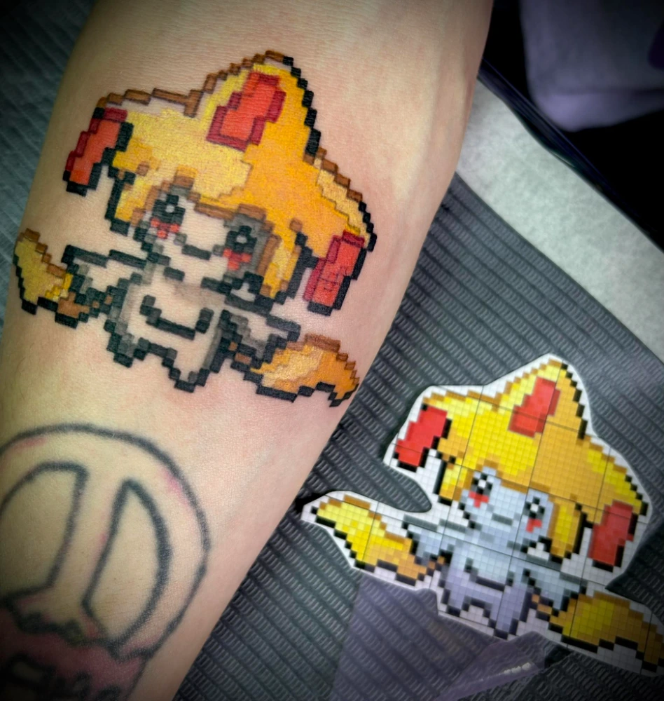 Mini Mew Anime work 1